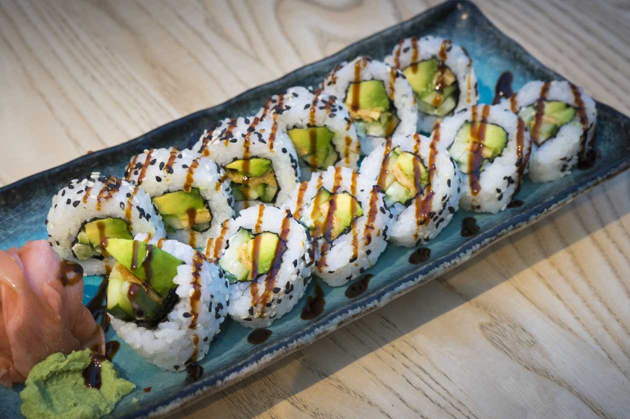 Vegan Uramaki Avocado