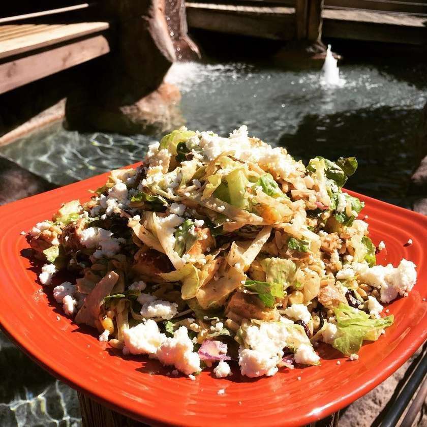 Sopsky salad with chicken