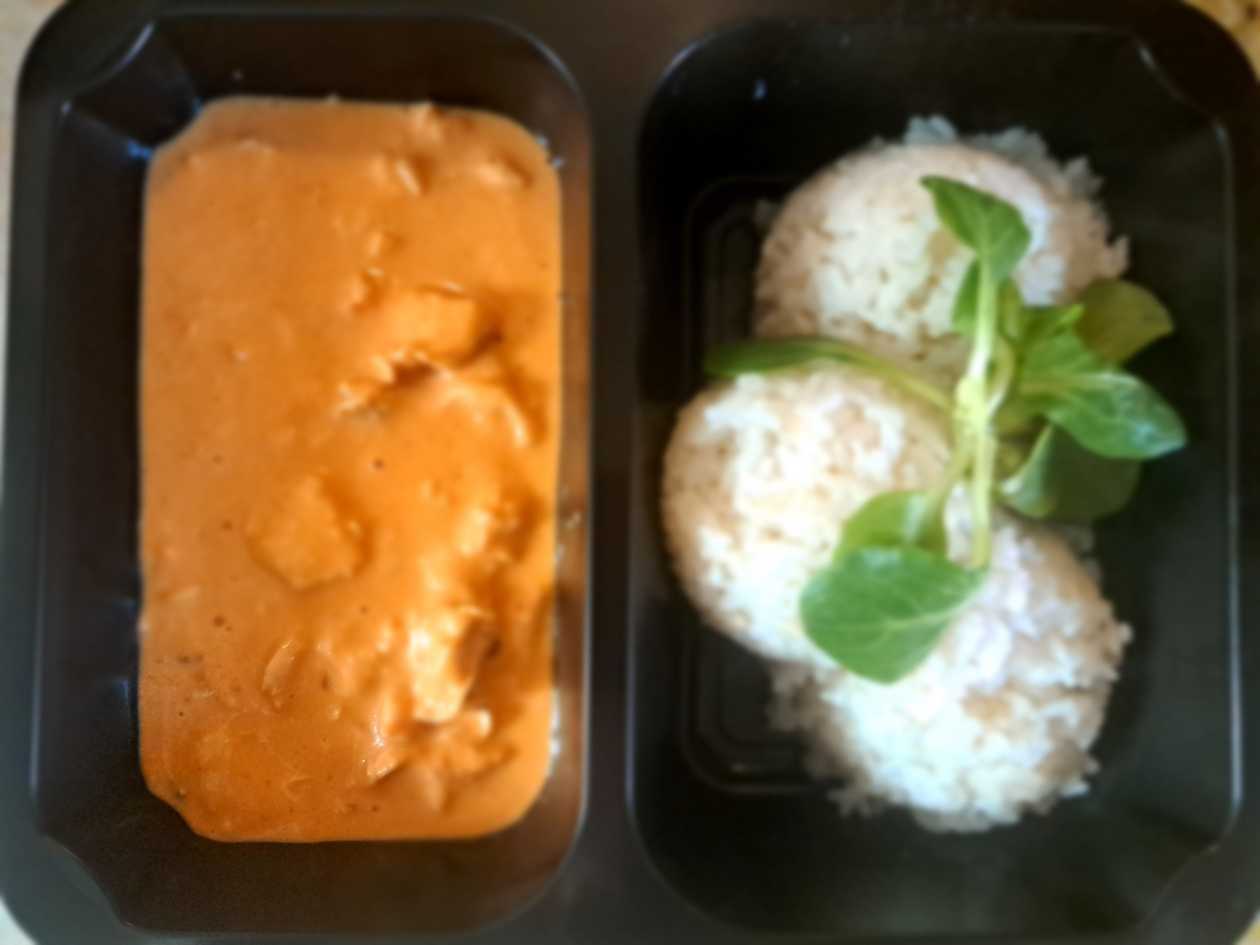 Chicken Stroganoff with Rice