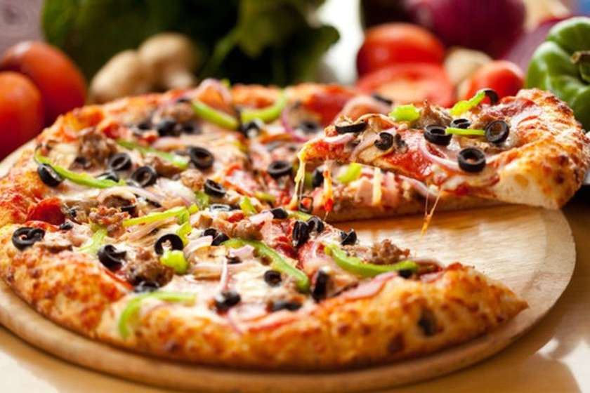 VEQETERİAN PİZZA
