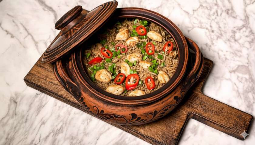 Плов по-кримськи з курятиною 300 гр