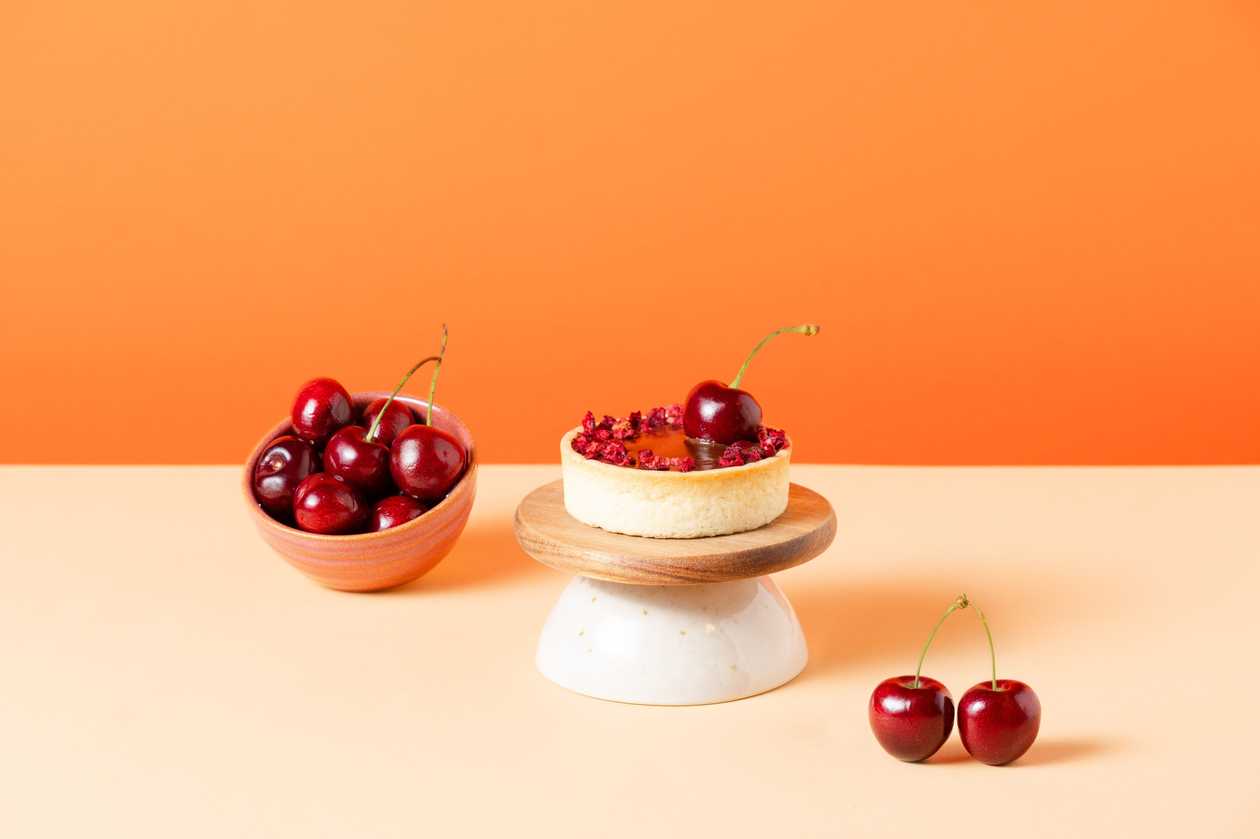Cherry-Vanilla Tartlet