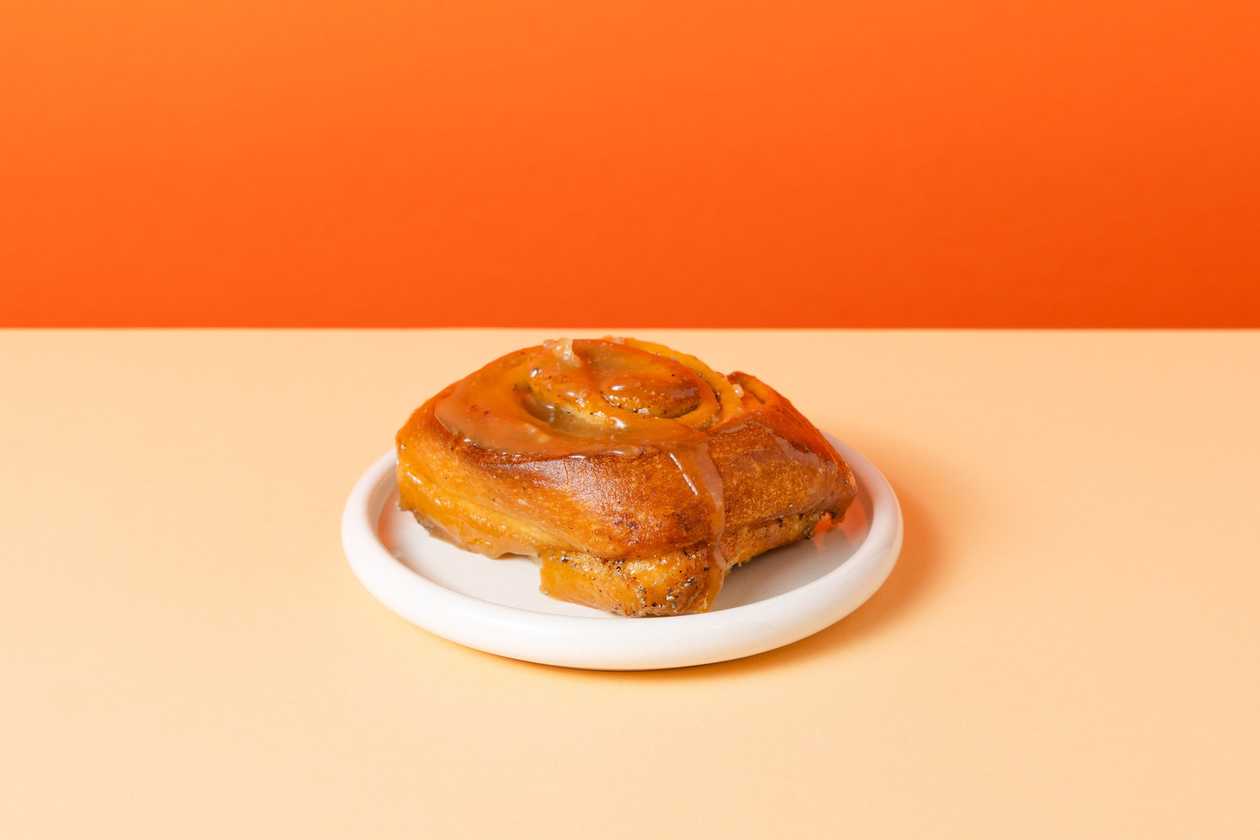 Cardamom Caramel Roll