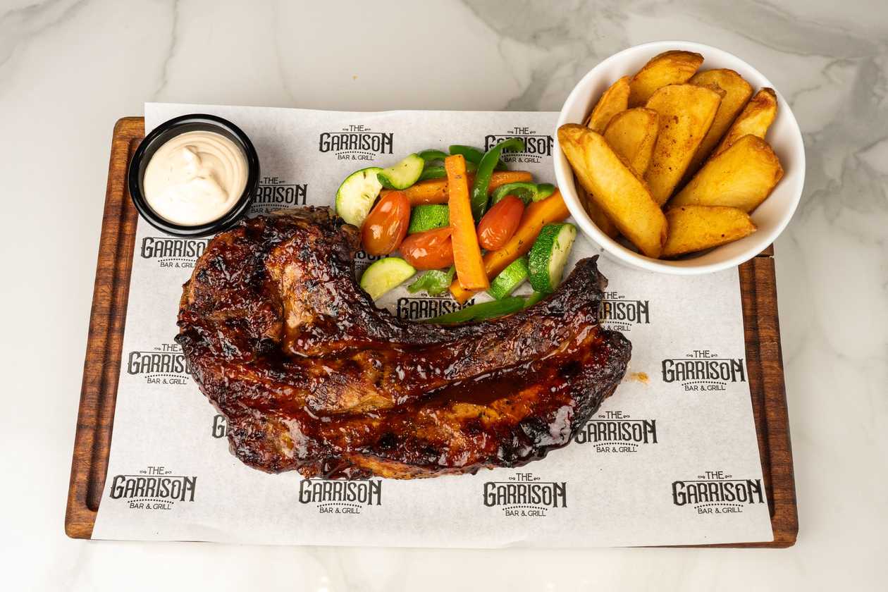 THE OUTLAW BBQ PORK CHOP