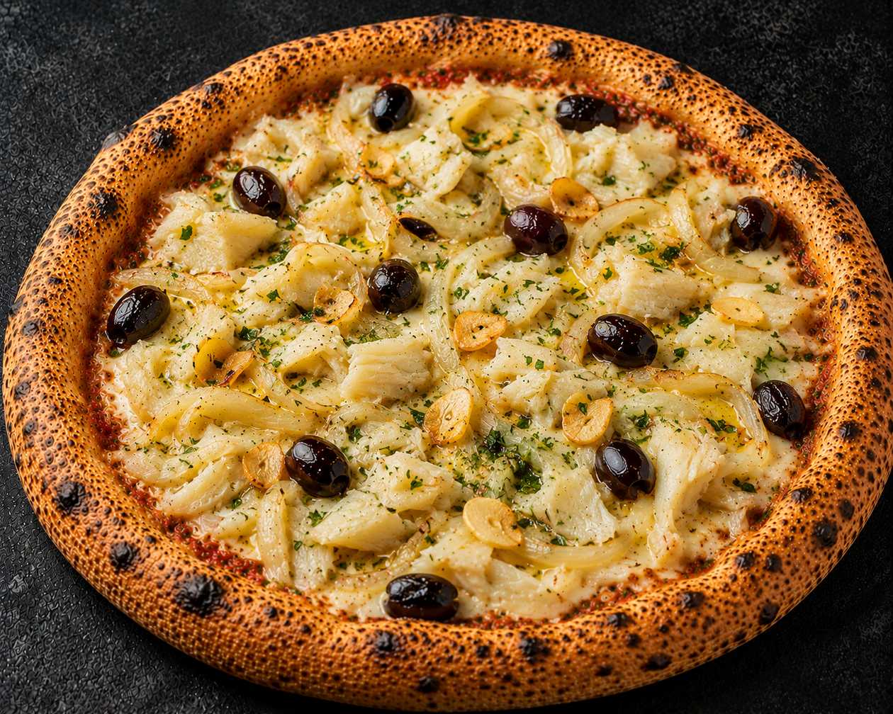 Pizza Bacalhau
