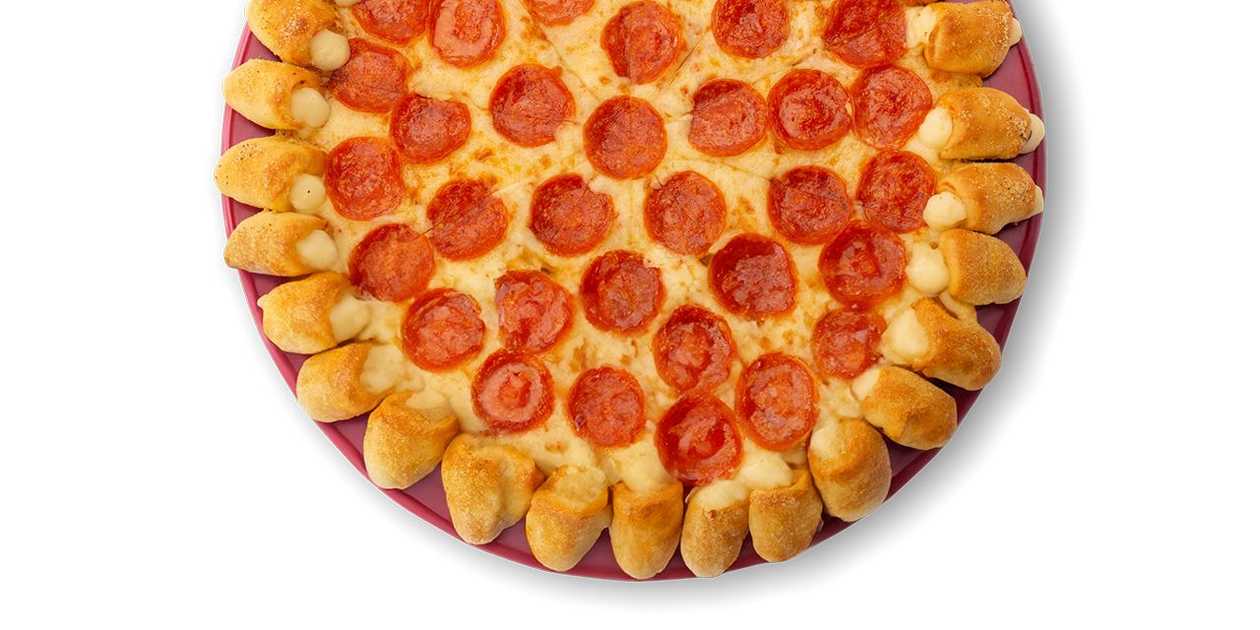 STŘEDNÍ CHEESY BITES PIZZA