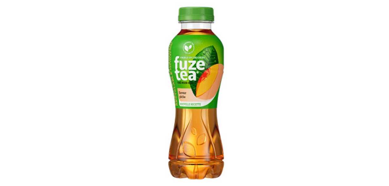 FUZETEA PEACH HIBICUS JÄÄTEE 500 ML