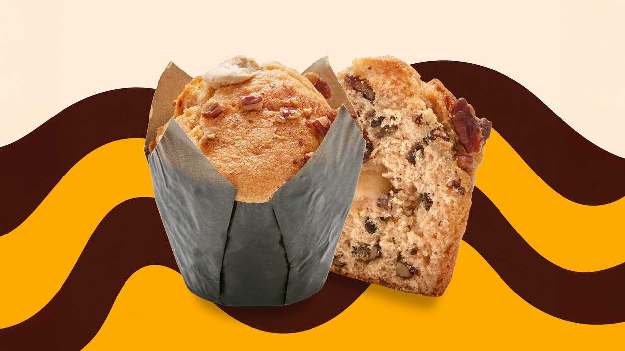 Caramel & Pecan Muffin