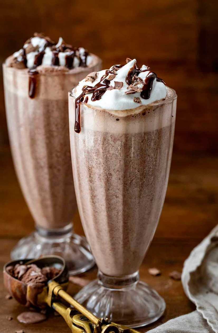 Chocolate Ice Cream Milkshake