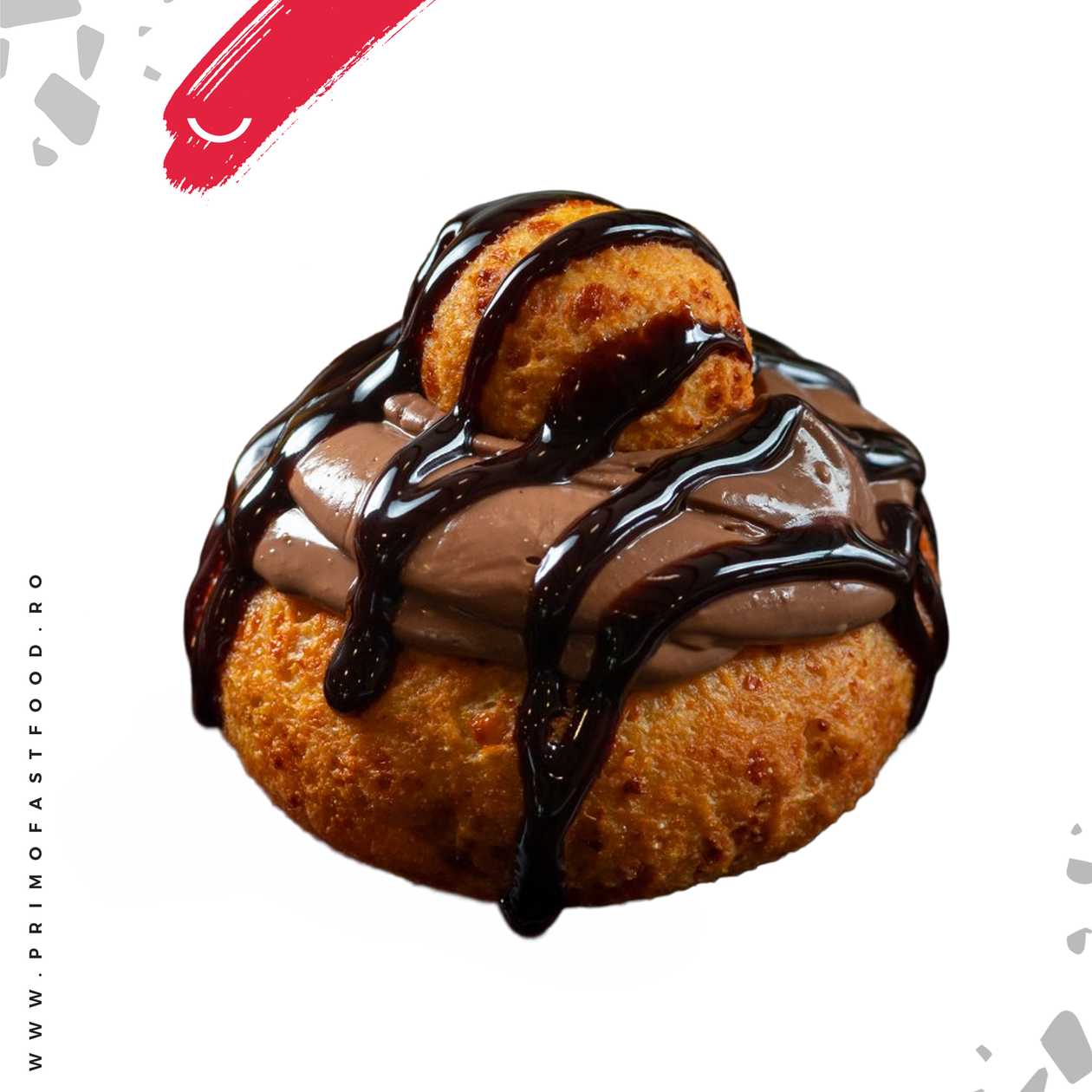 Papanas with Chocolate