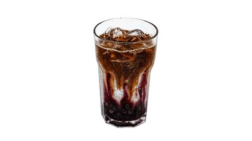 Blueberry espresso tonic