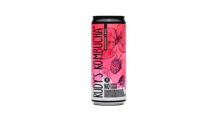 Kombucha RUDY'S Raspberry & Basil 330ml