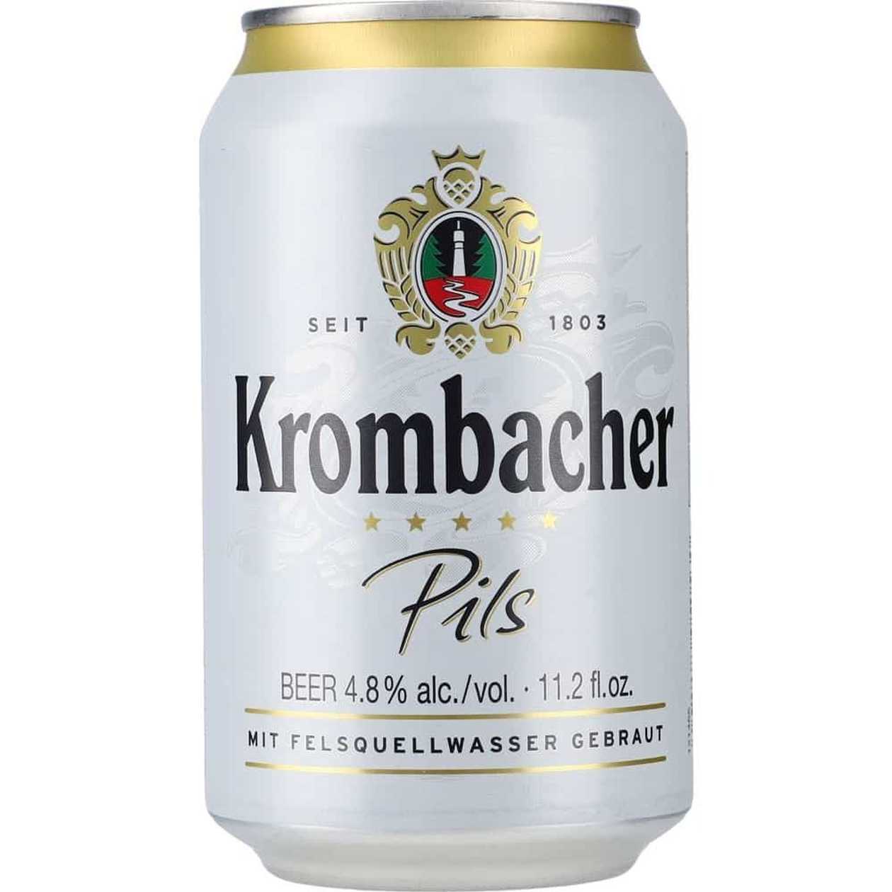 Бира krombacher кен