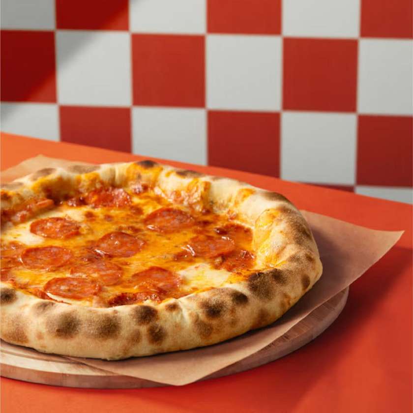 Crusty pepperoni