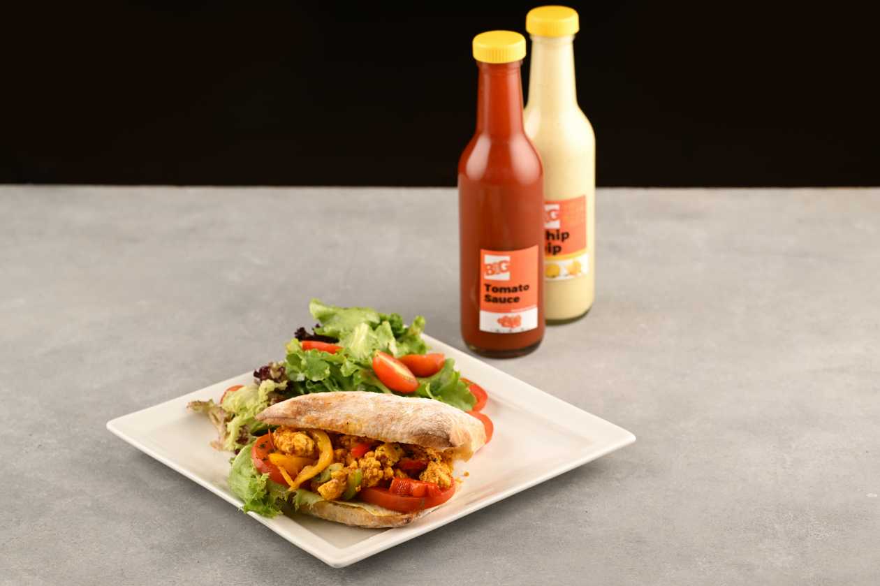 Ciabatta Paneer Sandwich