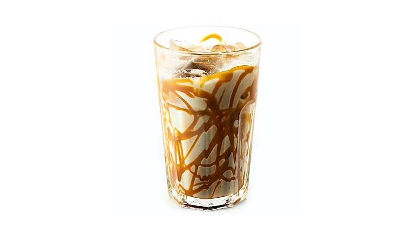 Iced Salted Caramel Macchiato