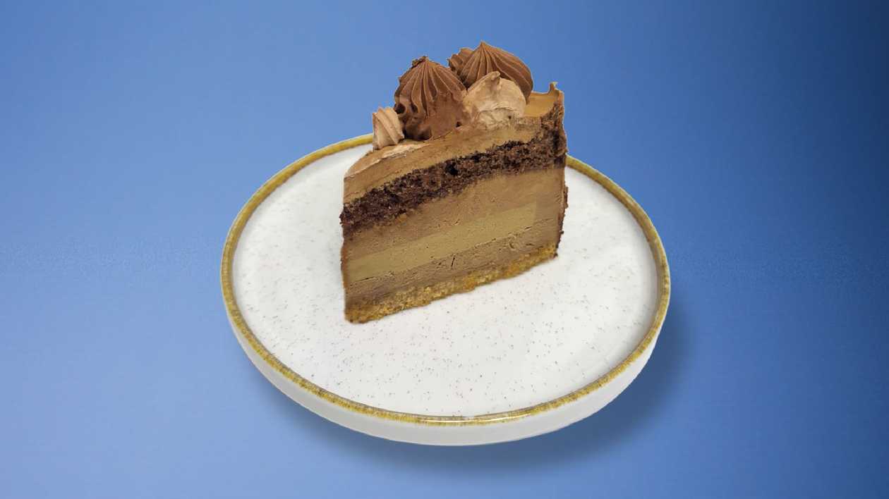 Chocolate & Coffee Cream Cake
