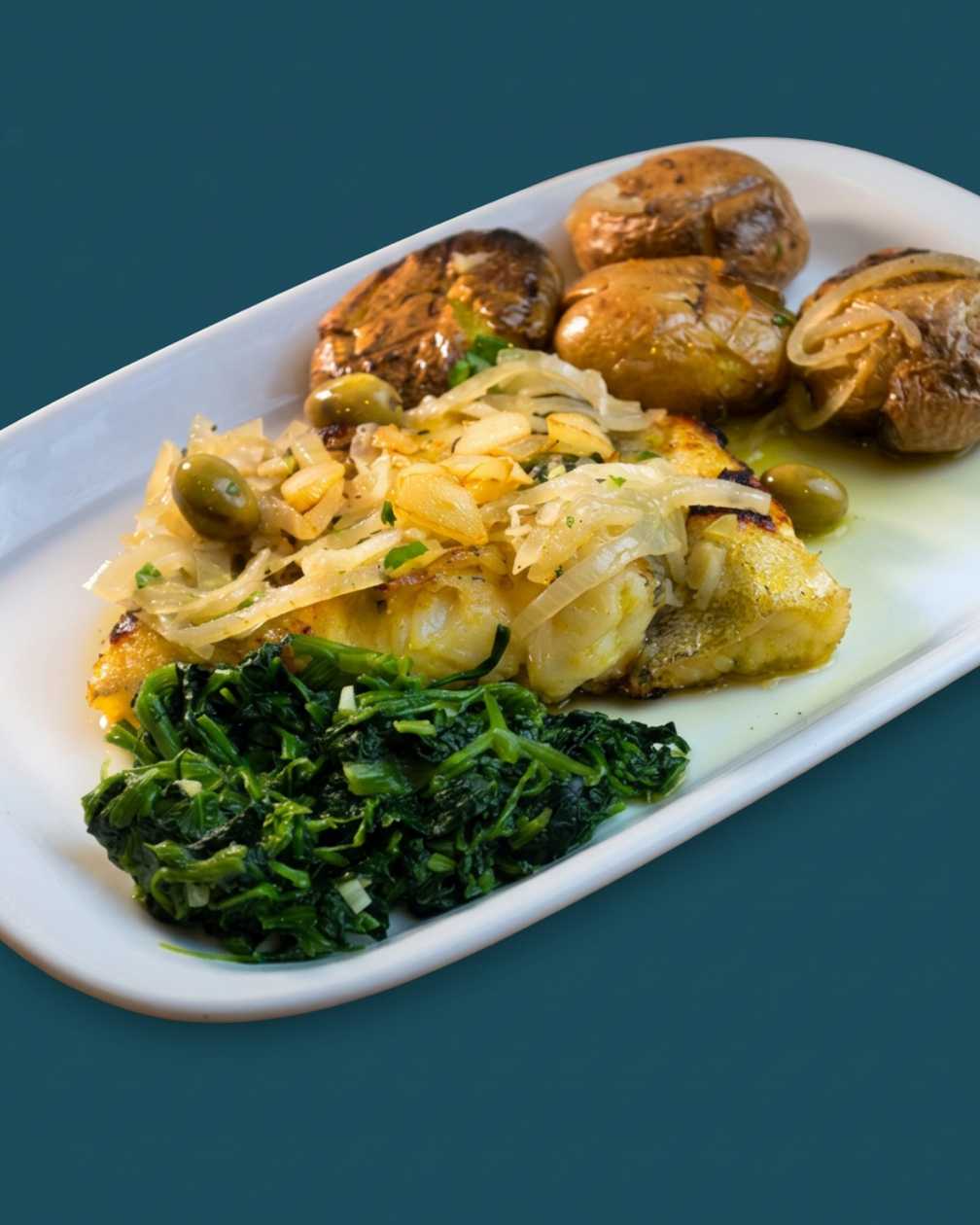 Bacalhau a lagareiro