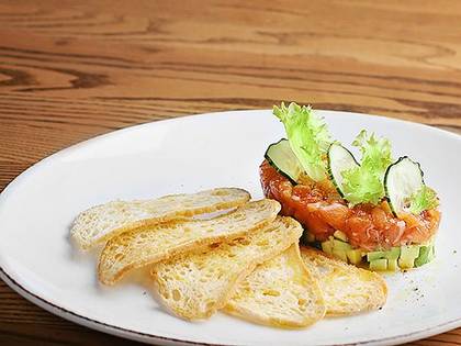 Salmon and Avocado tartar