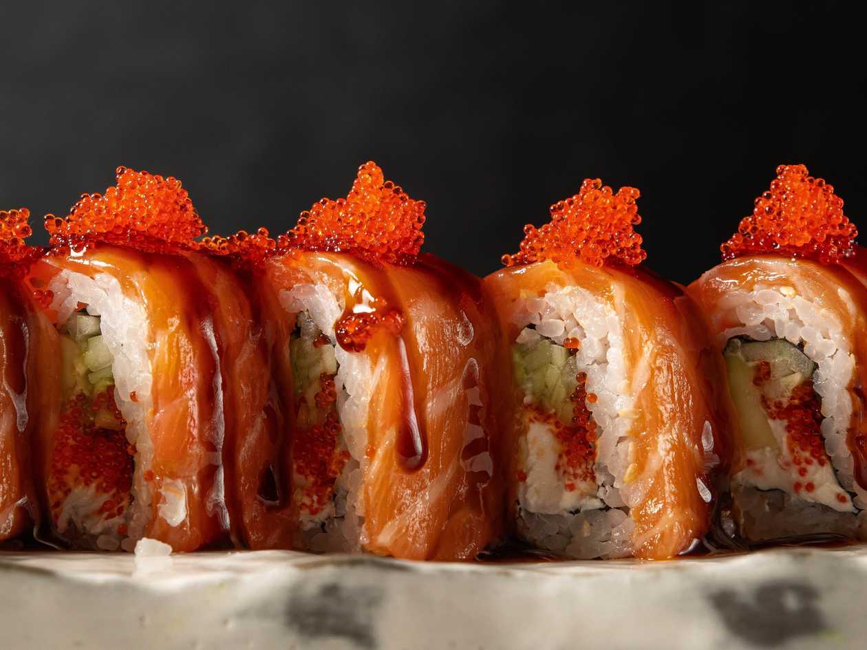 Philadelphia Roll with Salmon