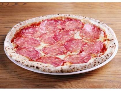 Margarita with salami