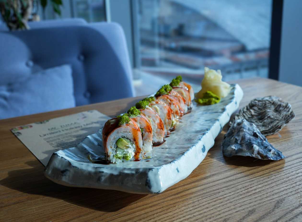 Philadelphia Roll with Shrimp