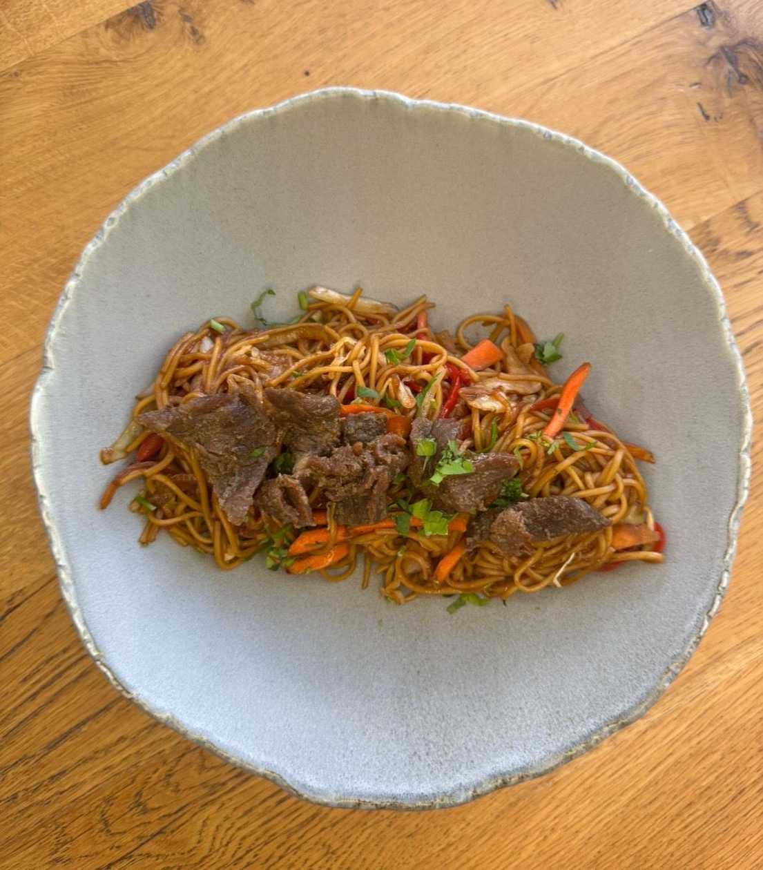 Beef noodles