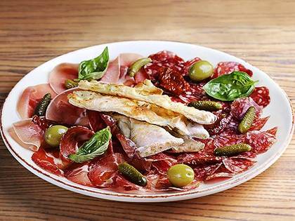 Italian assorted meat delicacies