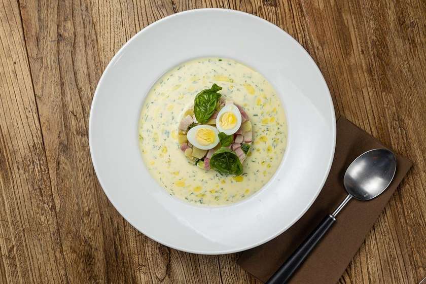 Okroshka (cold soup)