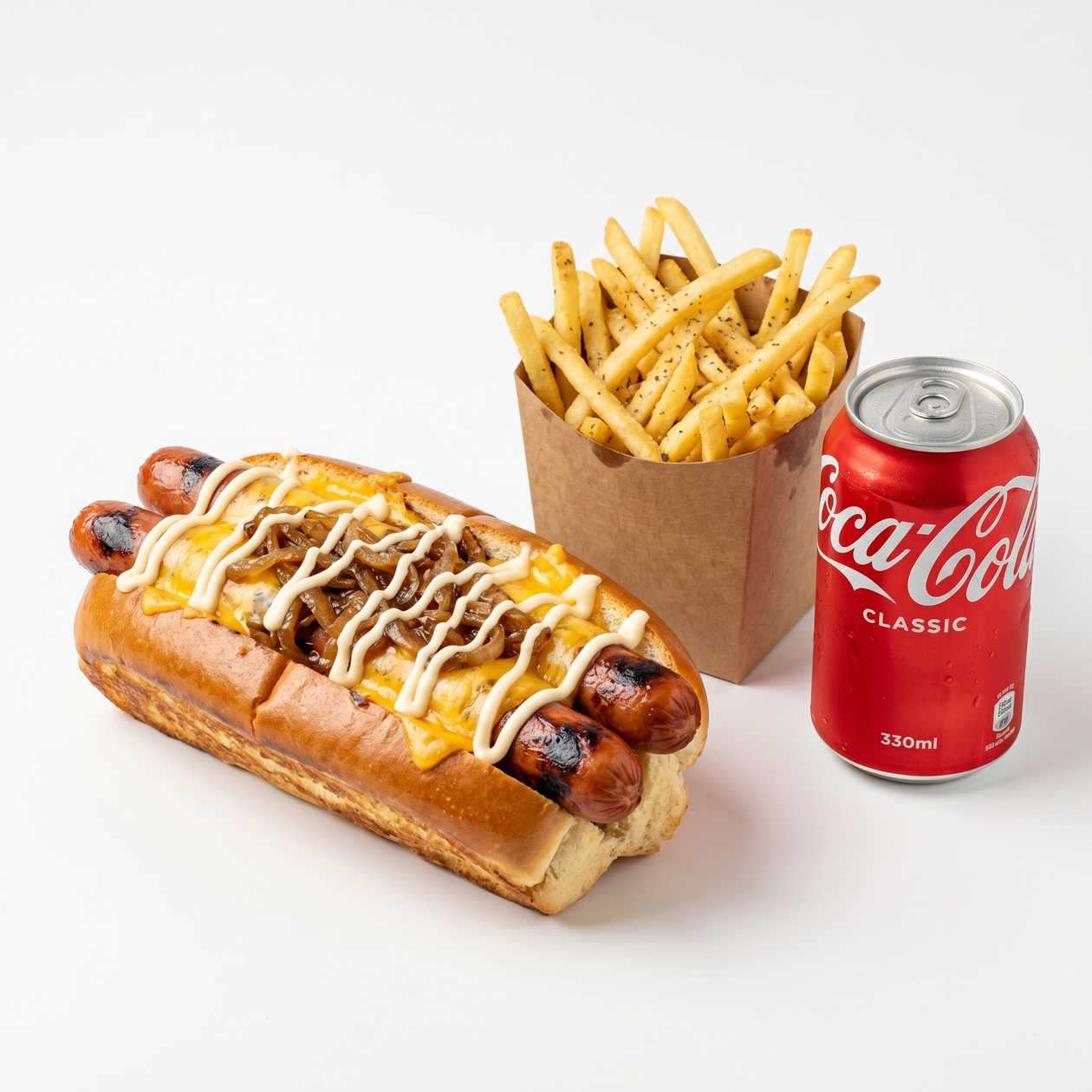 Hot dog double deluxe