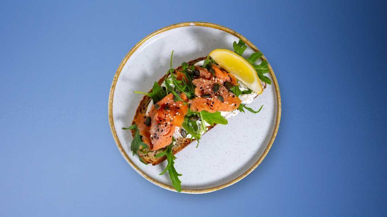 Smoked Salmon Toast