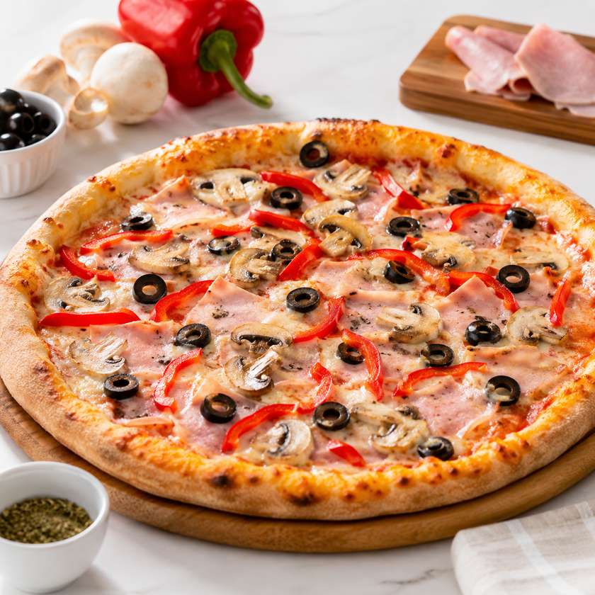 Pizza Capriciosa grande 45 cm
