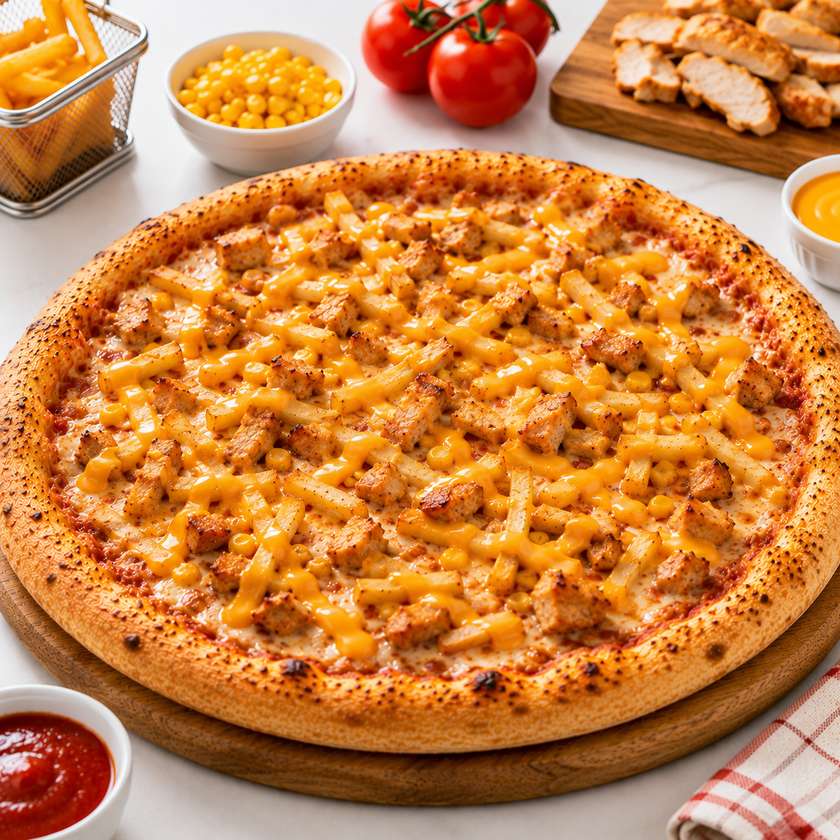 Pizza Pollo clasica 30 cm