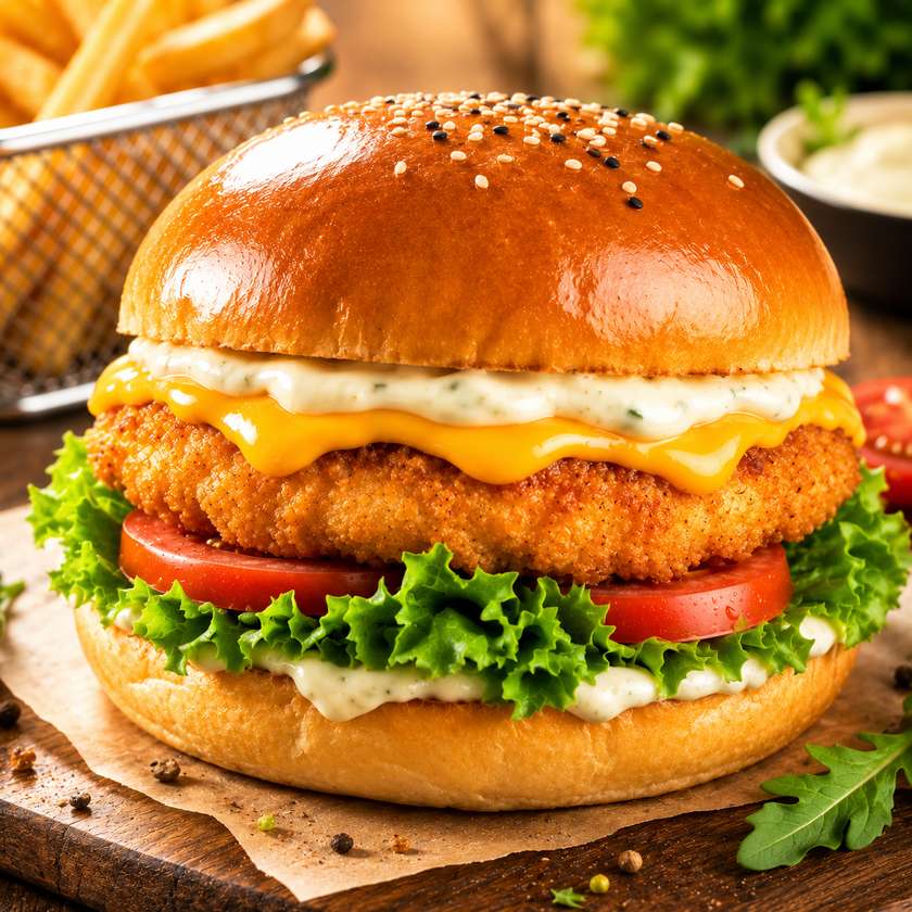 BURGER CRISPY PUISOR