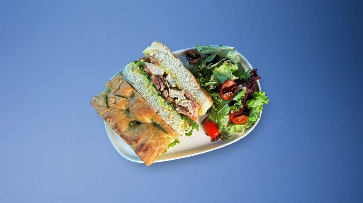 Chicken Caesar Focaccia
