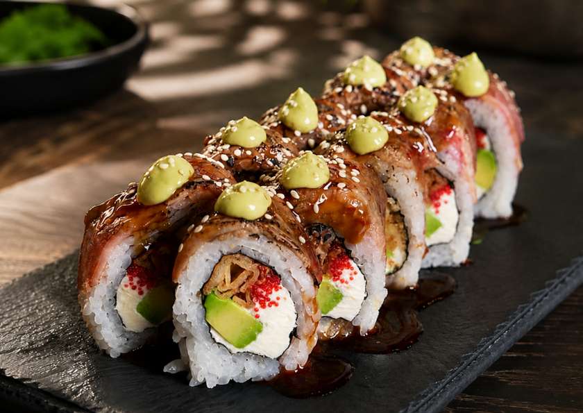Tuna Fire maki 8tk.