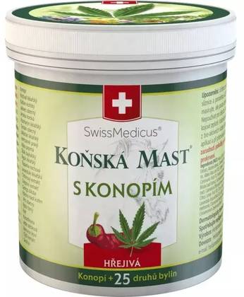 HERBAMEDICUS KOŇSKÁ MAST S KONOPÍM HŘEJIVÁ 250ML