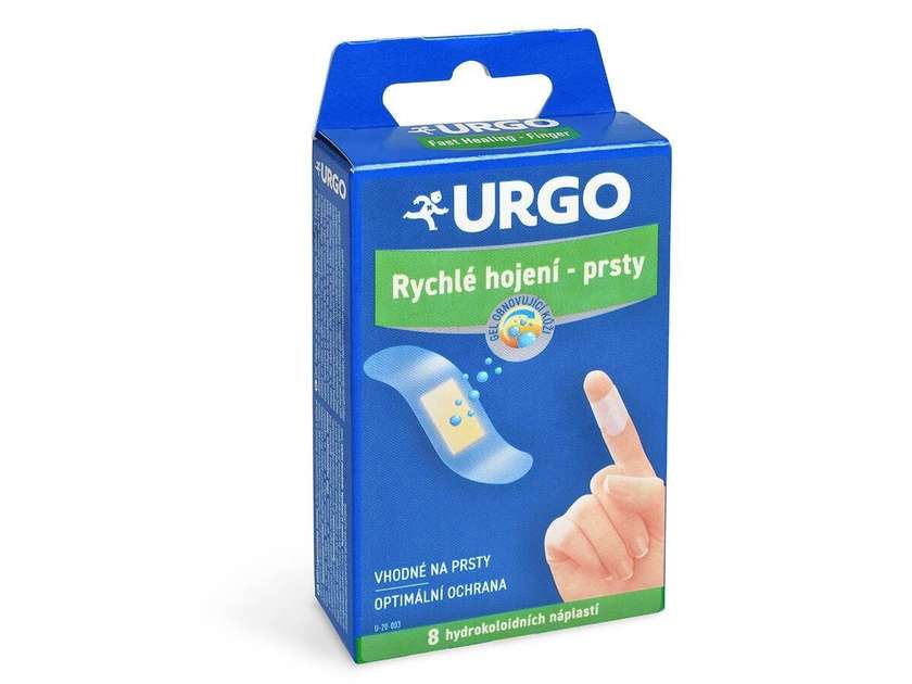 URGO FAST HEALING FINGER NA PRSTY HYDROKOLOIDNÍ NÁPLAST 8KS