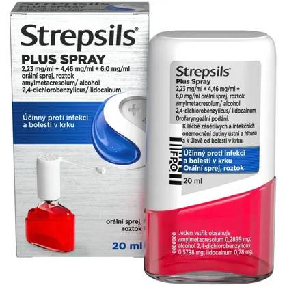 STREPSILS PLUS SPRAY ORM SPR SOL 1X20ML