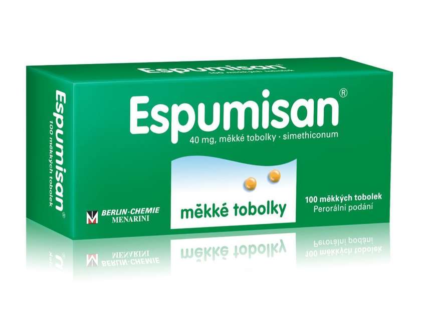 ESPUMISAN 40MG CPS MOL 100