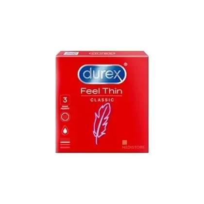 DUREX KONDOMY FEEL THIN CLASSIC PREZERVATIV 3KS