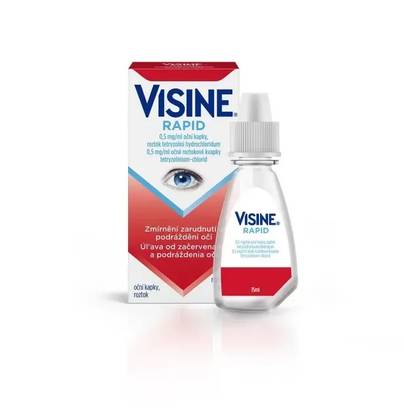 VISINE RAPID 0,5MG/ML OPH GTT SOL 1X15ML