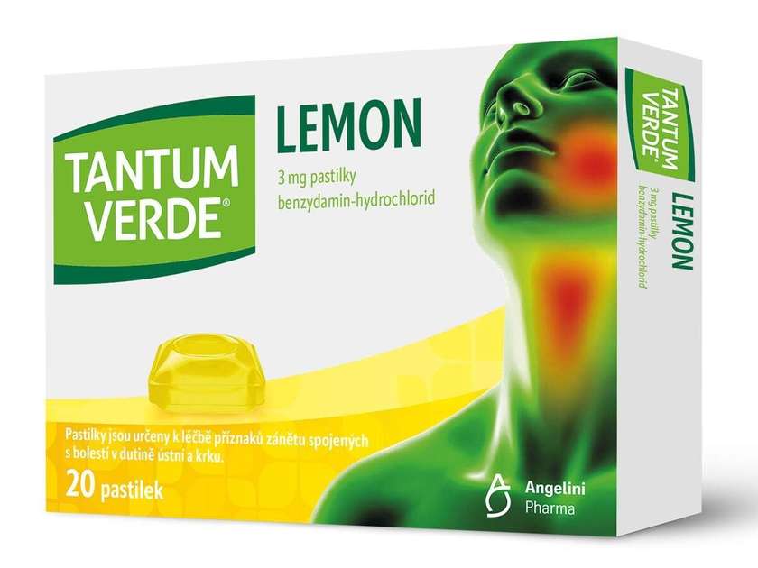 TANTUM VERDE LEMON 3MG PAS 20