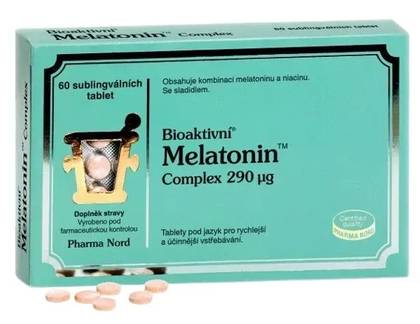 PHARMA NORD BIOAKTIVNÍ MELATONIN COMPLEX TBL.60