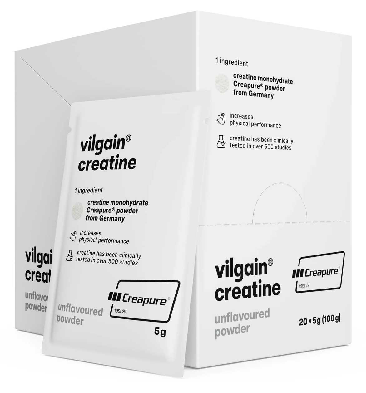 VILGAIN KREATIN CREAPURE BEZ PŘÍCHUTĚ 100G