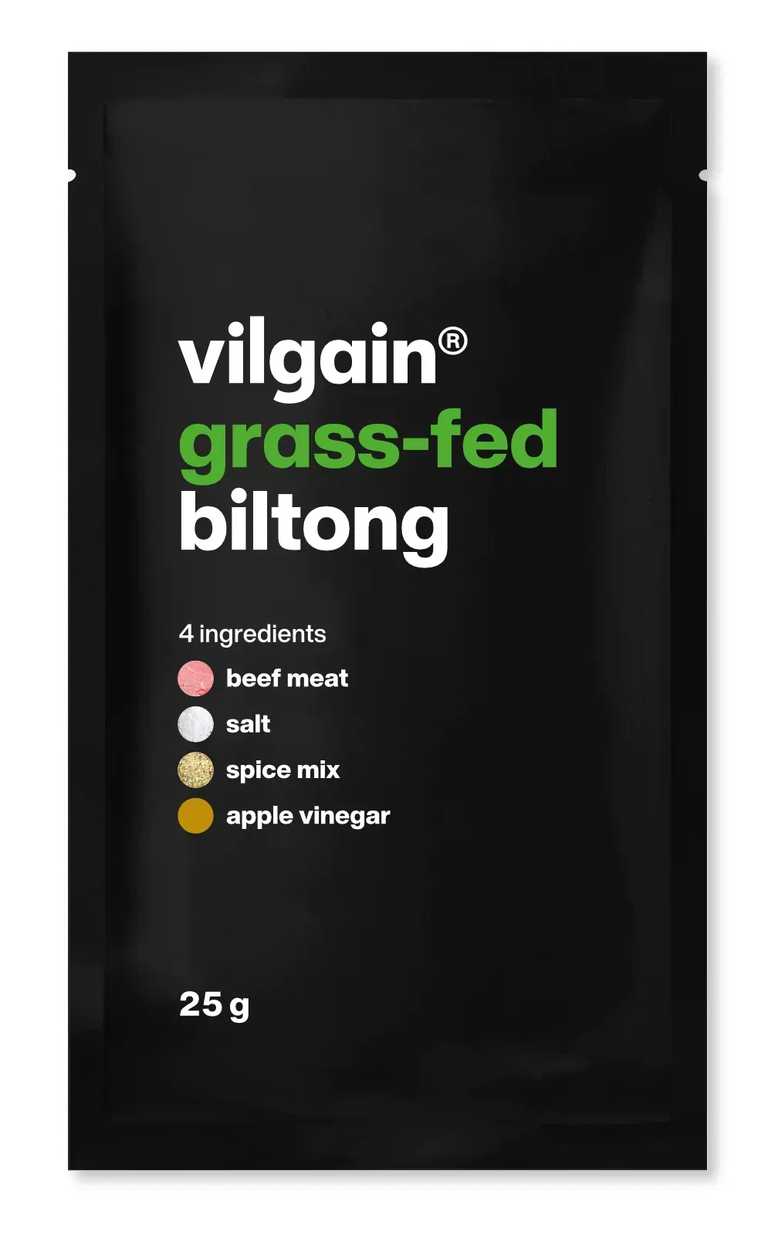 VILGAIN GRASS-FED BILTONG 25G