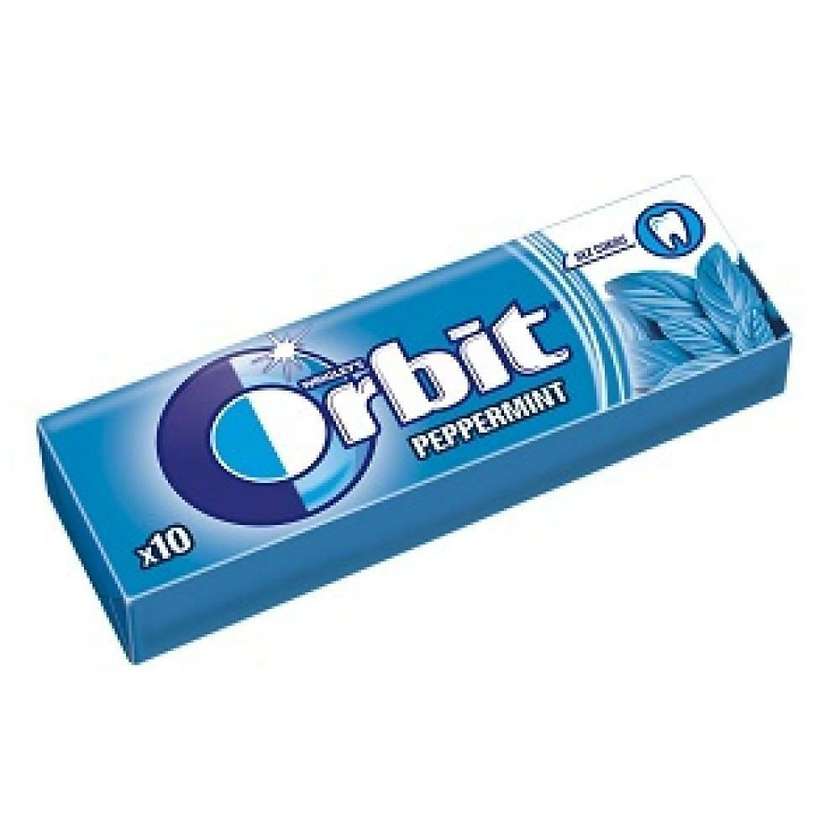 WRIGLEYS ORBIT PEPPERMINT DRG.ŽVÝKAČKY 10KS