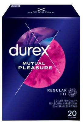 DUREX Mutual Pleasure prezervativ 20ks