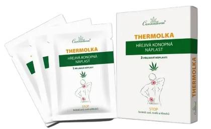 CANNADERM THERMOLKA HŘEJIVÁ KONOPNÁ NÁPLAST 3KS