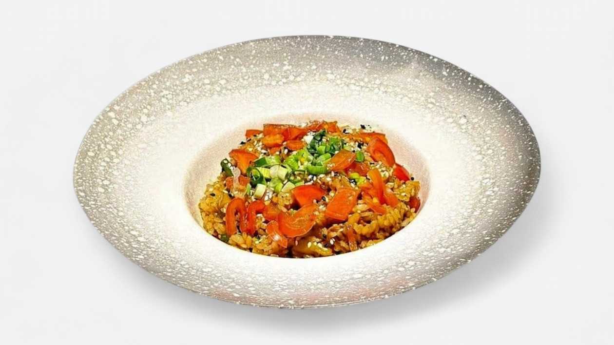 Wok Orez cu pui si sos de stridii